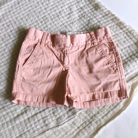 J. Crew Pants - J. Crew Light Pink Broken In Chino Shorts